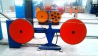 Sheathing Line Production Line / Galvanized Steel Wire Rope Sheating Machine