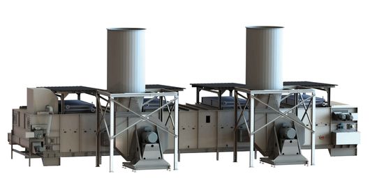 Stela Efficient Low Emission Particle Board PB OSB Low Temperature Belt Type Dryer