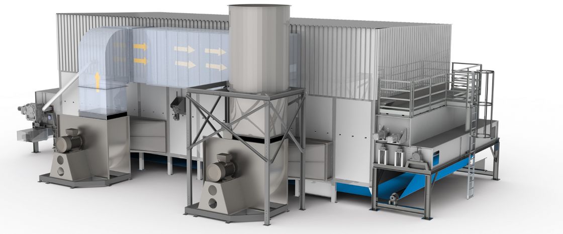 Stela Efficient Low Emission Particle Board PB OSB Low Temperature Belt Type Dryer